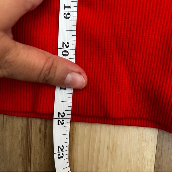 Juicy Couture Red and Cream Striped Zip Up Hoodie - Picture 12 of 12